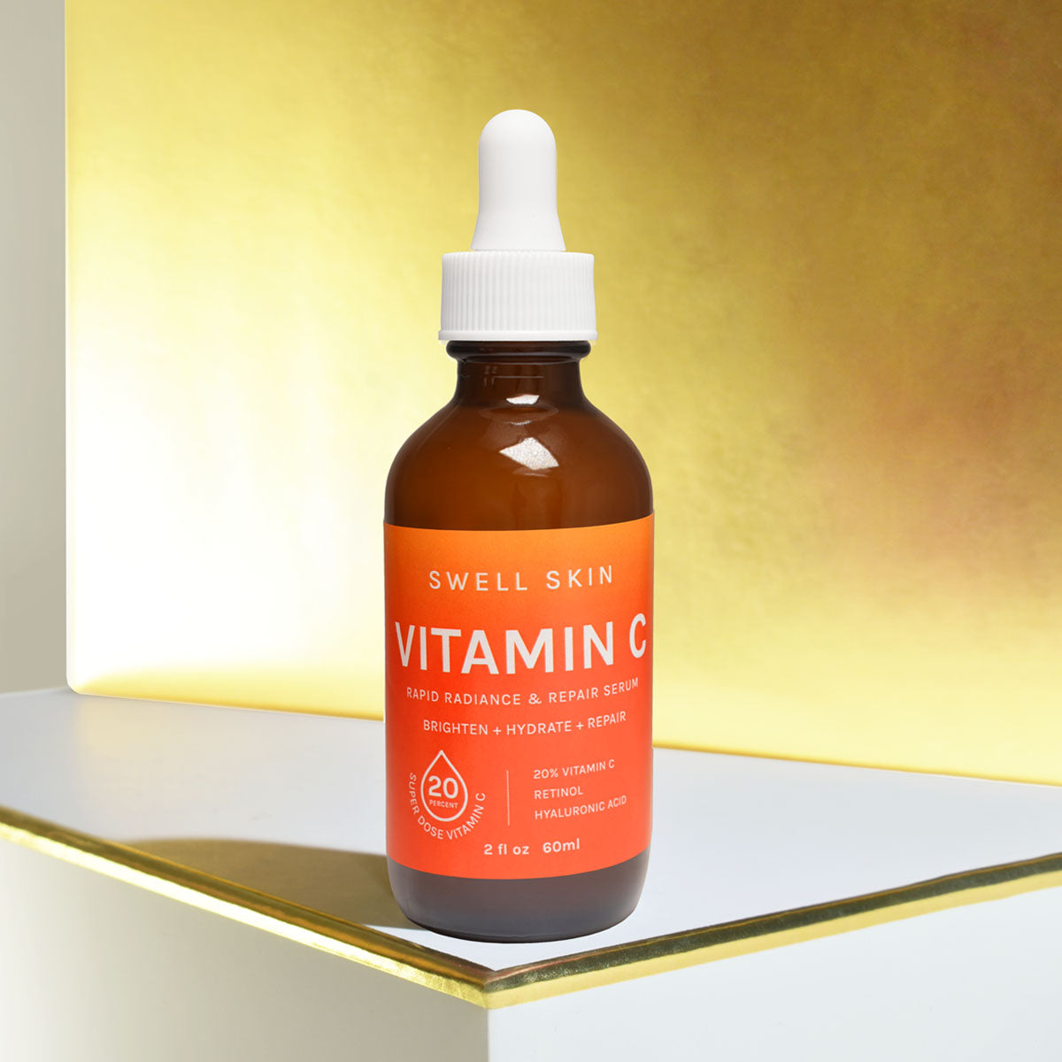 20% Vitamin C Rapid Radiance Serum with STAY-C 50 ™ ® Formula. CHOOSE THIS serum for SKIN DAMAGE. No lasers needed.