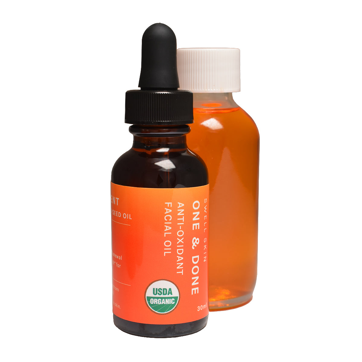 ONE & DONE Organic Sea Buckthorn Anti-Aging Face Oil. ONE INGREDIENT that does it all. BioActive Compounds + Skin Loving Omega Fatty Acids