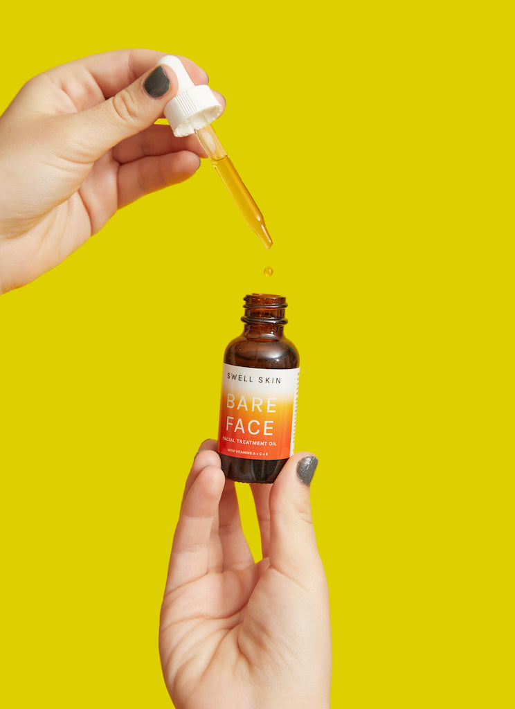 BARE FACE Antioxidant Glow Facial Oil - Vitamins A, C, E
