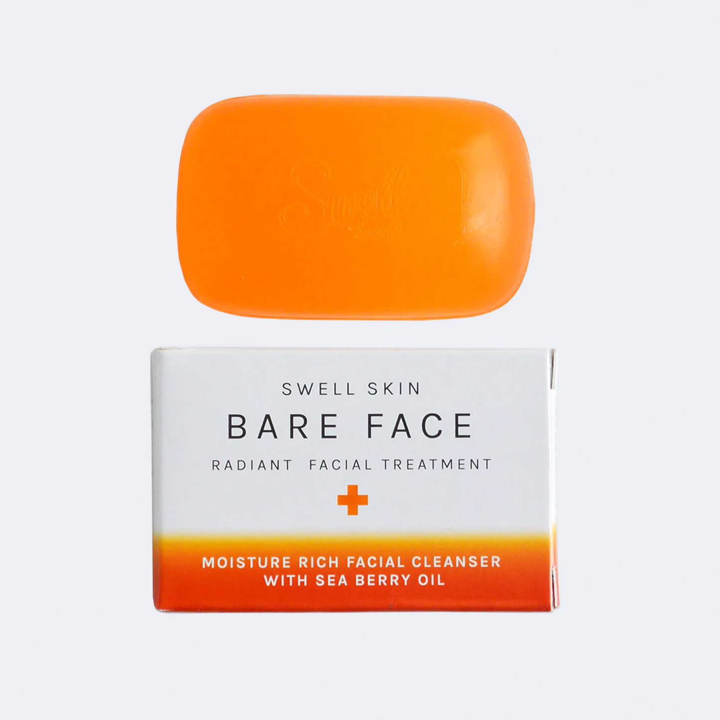 BARE FACE Facial Radiance Bar - Sea Buckthorn Oil Cleanser