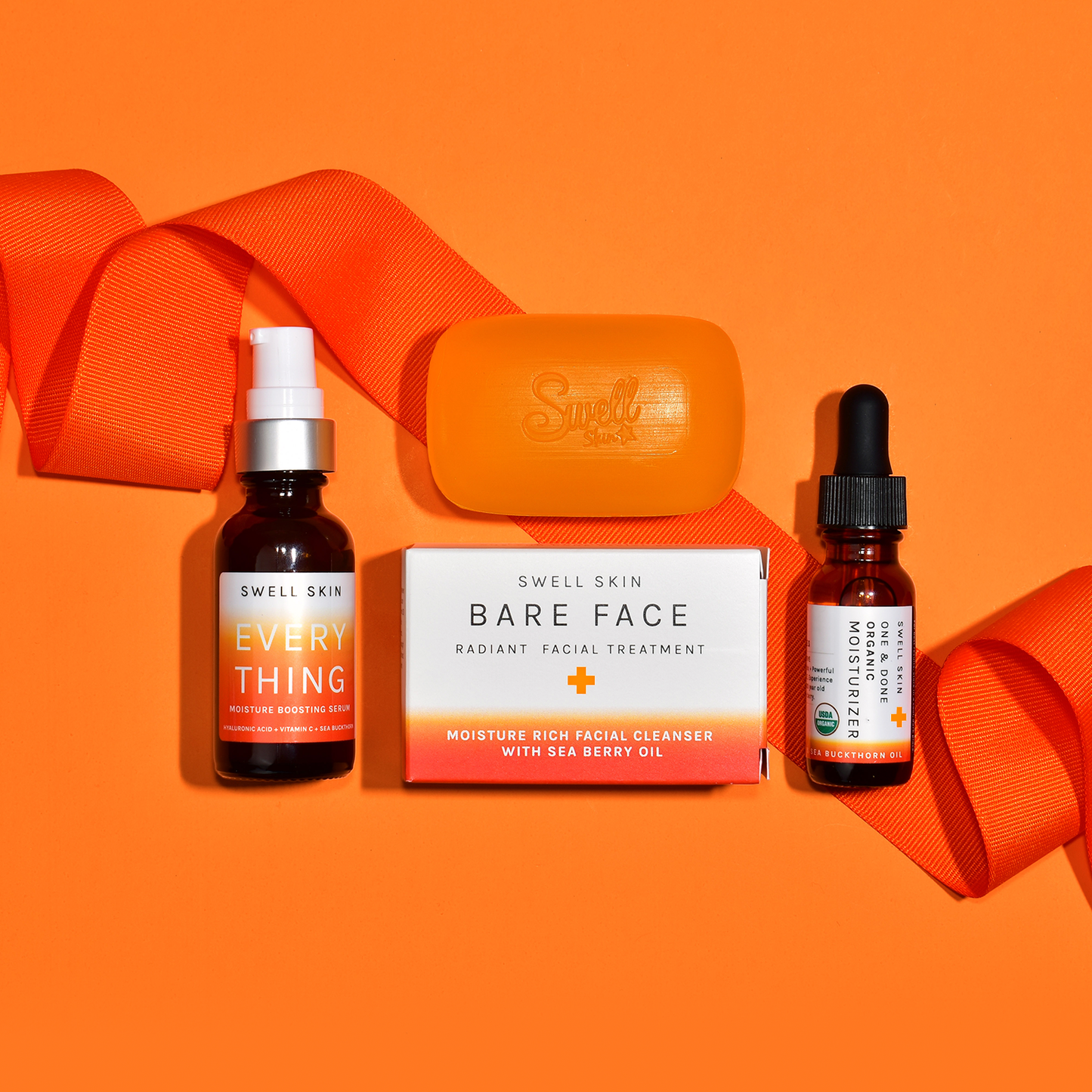 The HYDRATE & FIRM Kit with Organic  Sea Buckthorn Oil